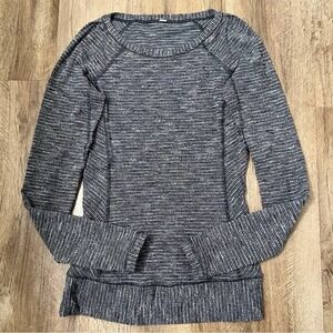 Lululemon Race‎ Your Pace Long Sleeve Coco Pique Black